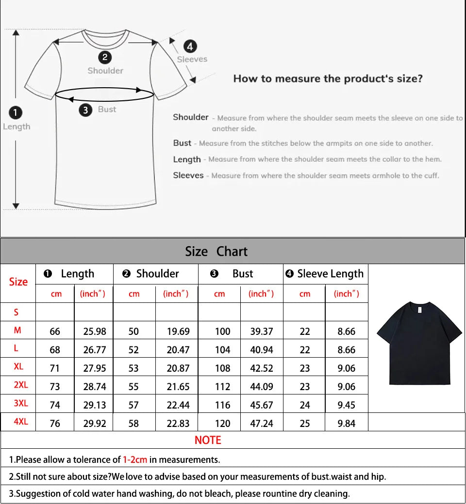 220Gsm Heavy Oversized Plain T-Shirt for Men Summer Highqualtity Short Sleeve Tee 100%Cotton Solid Color Trendy Casual White Top